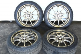 Volk Rays Rims Wheel With Tires CE28 17x7.45 +50 OEM
